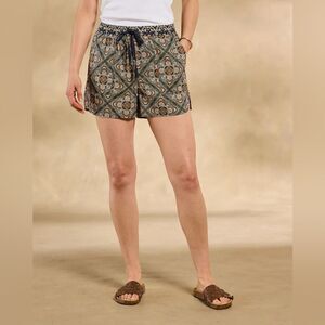 Sundance Kai Shorts in Onyx Size Large NEW Cotton